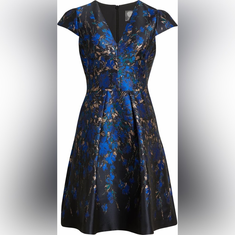 Vince Camuto Fit and Flair Cocktail Dress